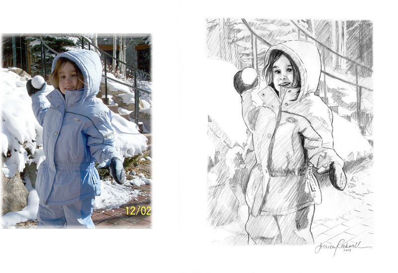 Charcoal Drawings • Jessica Rockwell Portraits