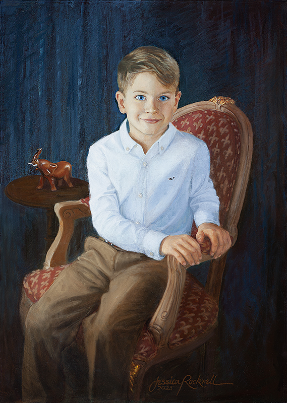 Bennett of the 2 brothers' portrait paintings